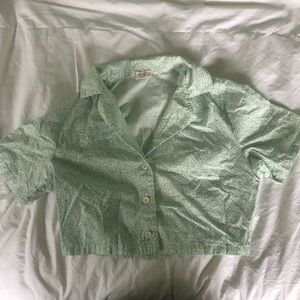 brandy green shirt